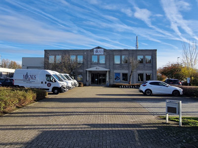 Gevel van een winkel van Magnus Kwaliteitswijnen