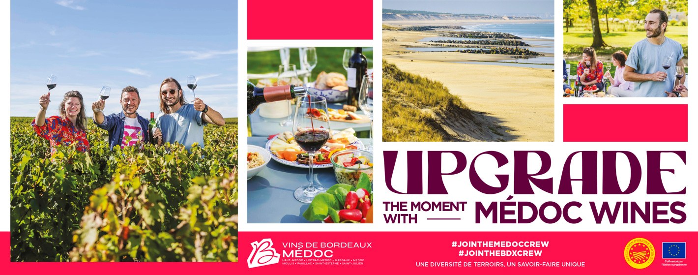 Upgrade the moment with Médoc wines