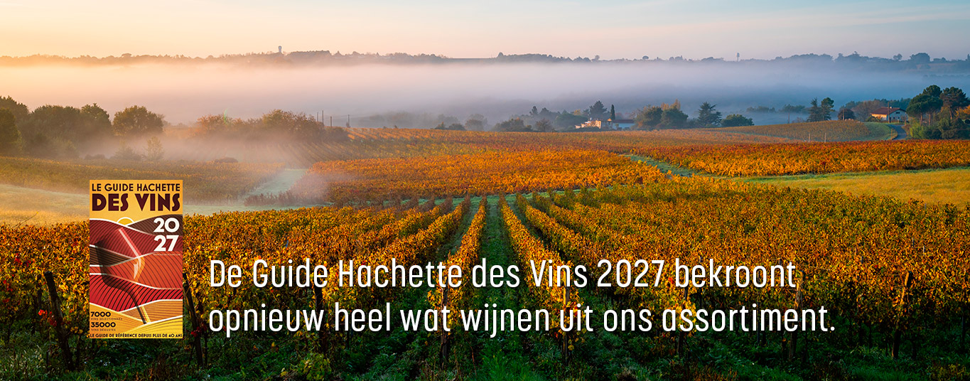 Guide Hachette des Vins 2027 – bekroonde Franse wijnen in promo bij Magnus