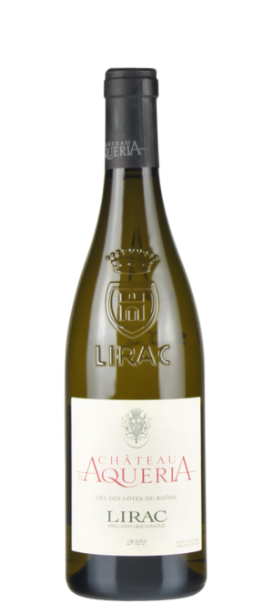 LIRAC BLANC SEC Château d'Aquéria