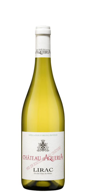 LIRAC BLANC SEC Château d'Aquéria