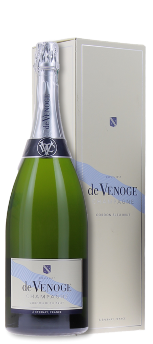 Boîte cadeau De Venoge Cordon Bleu' Brut magnum