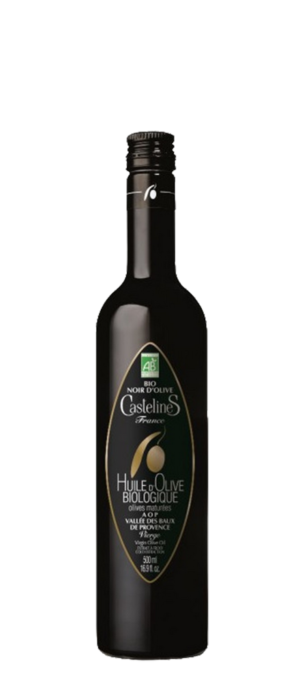 MOULIN DE CASTELAS Huile d'Olive EV Noir d'Olive 5 0cl.