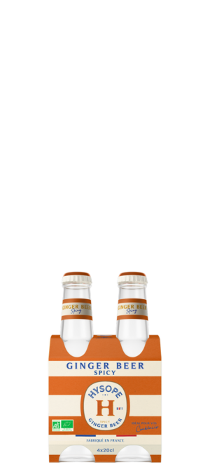SPICY GINGER BEER, Hysope, 4 x 20 cl.