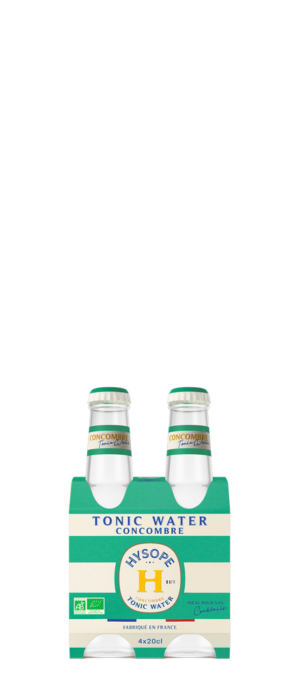 CUCUMBER TONIC WATER, Hysope, 4 x 20 cl.