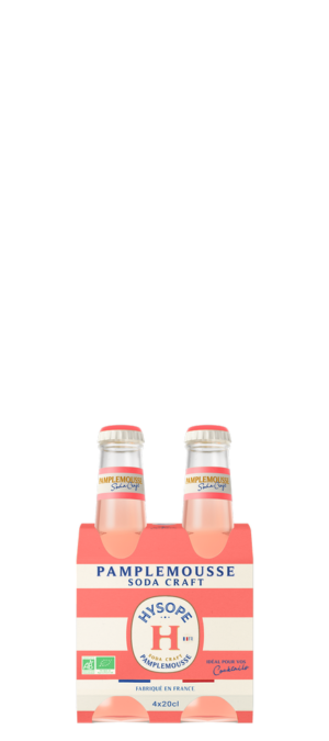 PINK GRAPEFRUIT, Hysope, 4 x 20 cl..