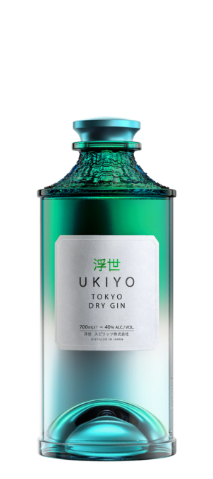 GIN JAPAN, UKIYO TOKYO DRY 70cl.40%