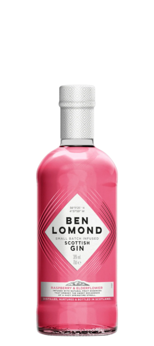 BEN LOMOND RASPBERRY & ELDERFLOWER GIN