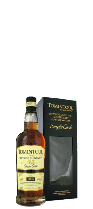 TOMINTOUL 19 years Single Cask Port 2000 57° WHISKY SINGLE M