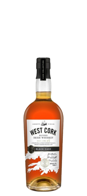 WEST CORK Black Cask Irish Blend Whisky 40° WHISKY
