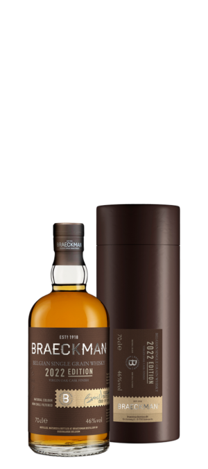 BRAECKMAN Virgin Oak Finish Edition 2022 46° WHISKY