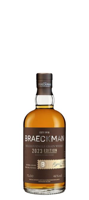 BRAECKMAN Single Grain Marsala Finish Edition 46° WHISKY
