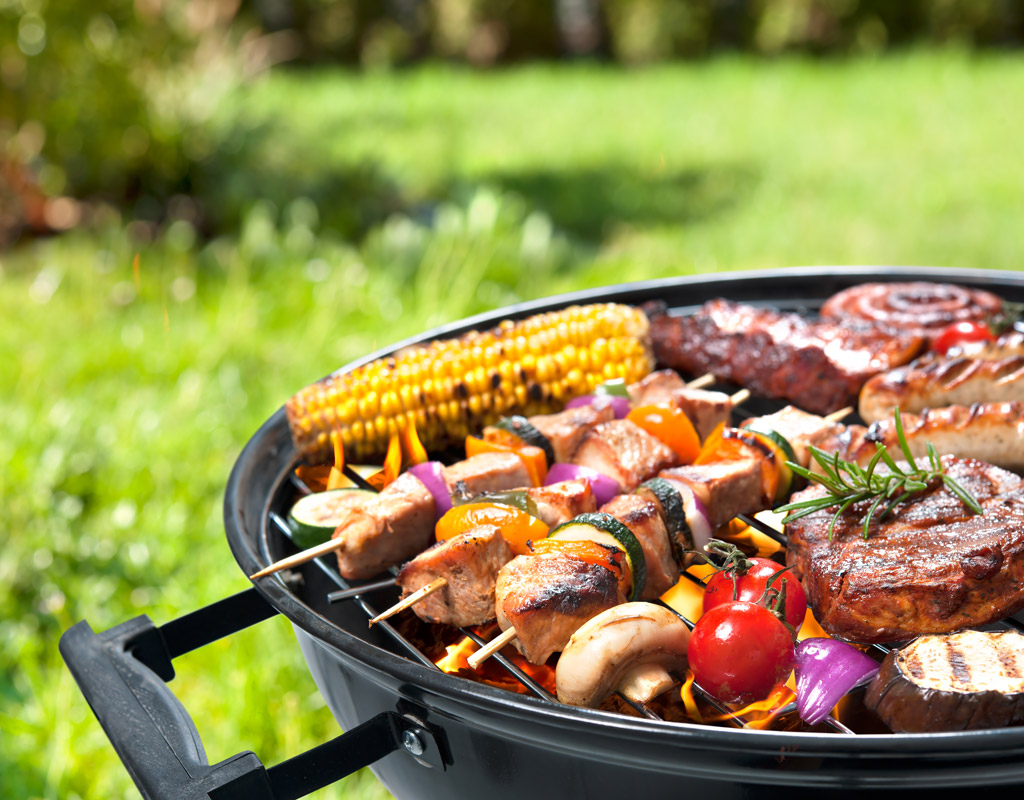 Wijn bij de barbecue